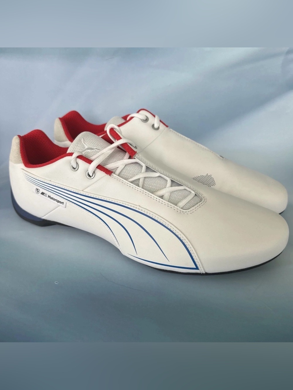 Puma BMW MMS Future Cat OG White Sneakers Shoes 308458-02 Men's Size 12